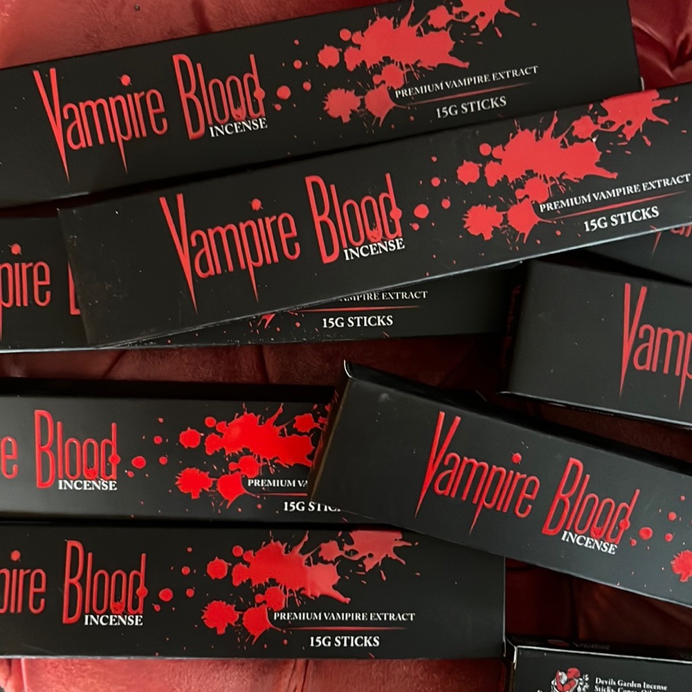 Vampire blood incense